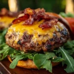 Delicious Crack Burgers recipe with juicy patties and fresh toppings
