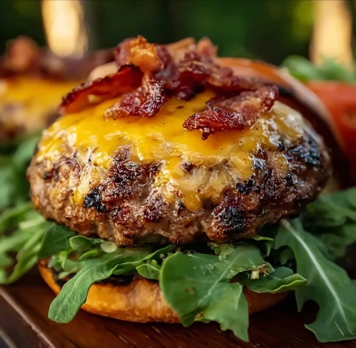 Delicious Crack Burgers recipe with juicy patties and fresh toppings