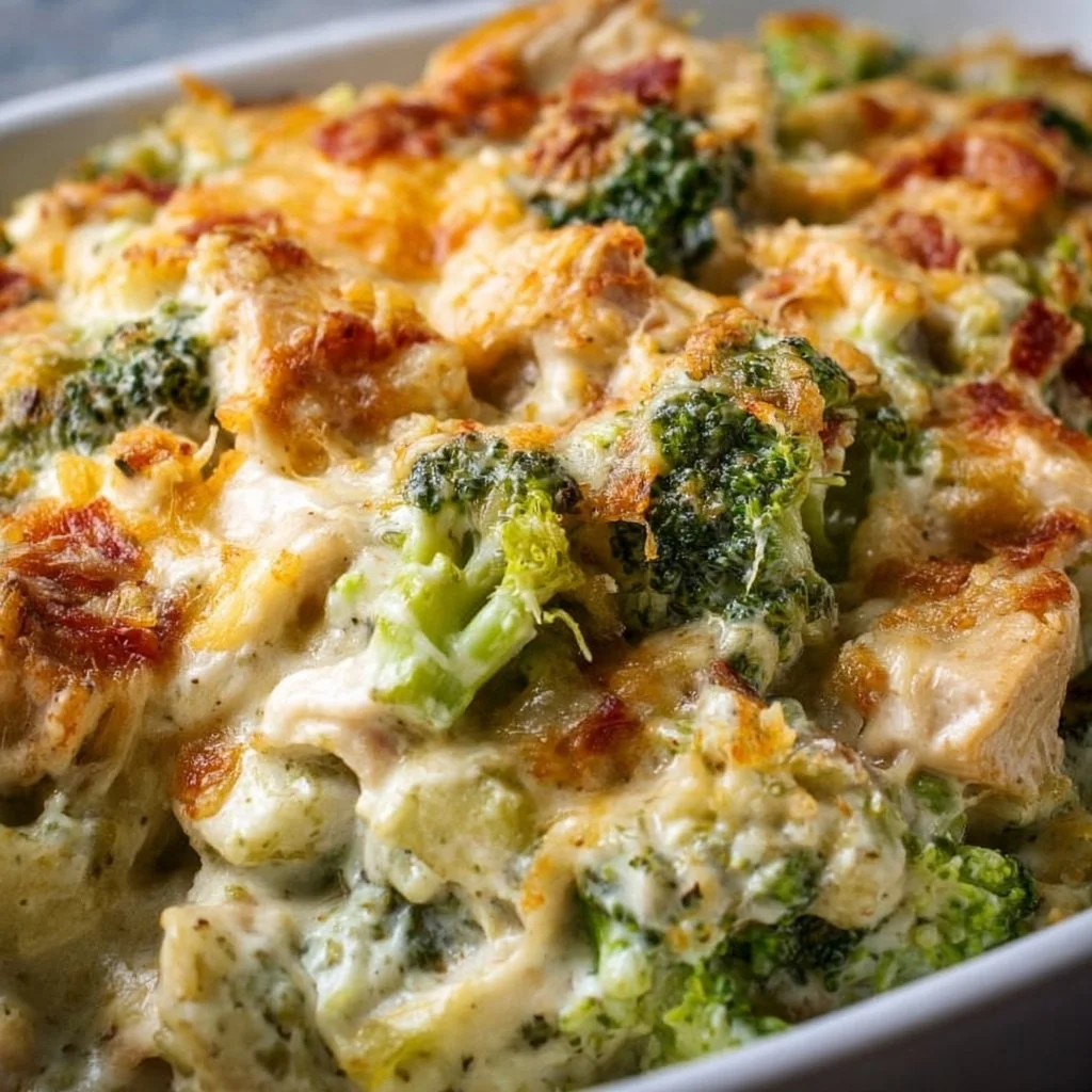 Creamy Chicken Broccoli Casserole