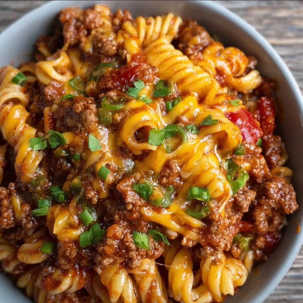 Crockpot Taco Pasta