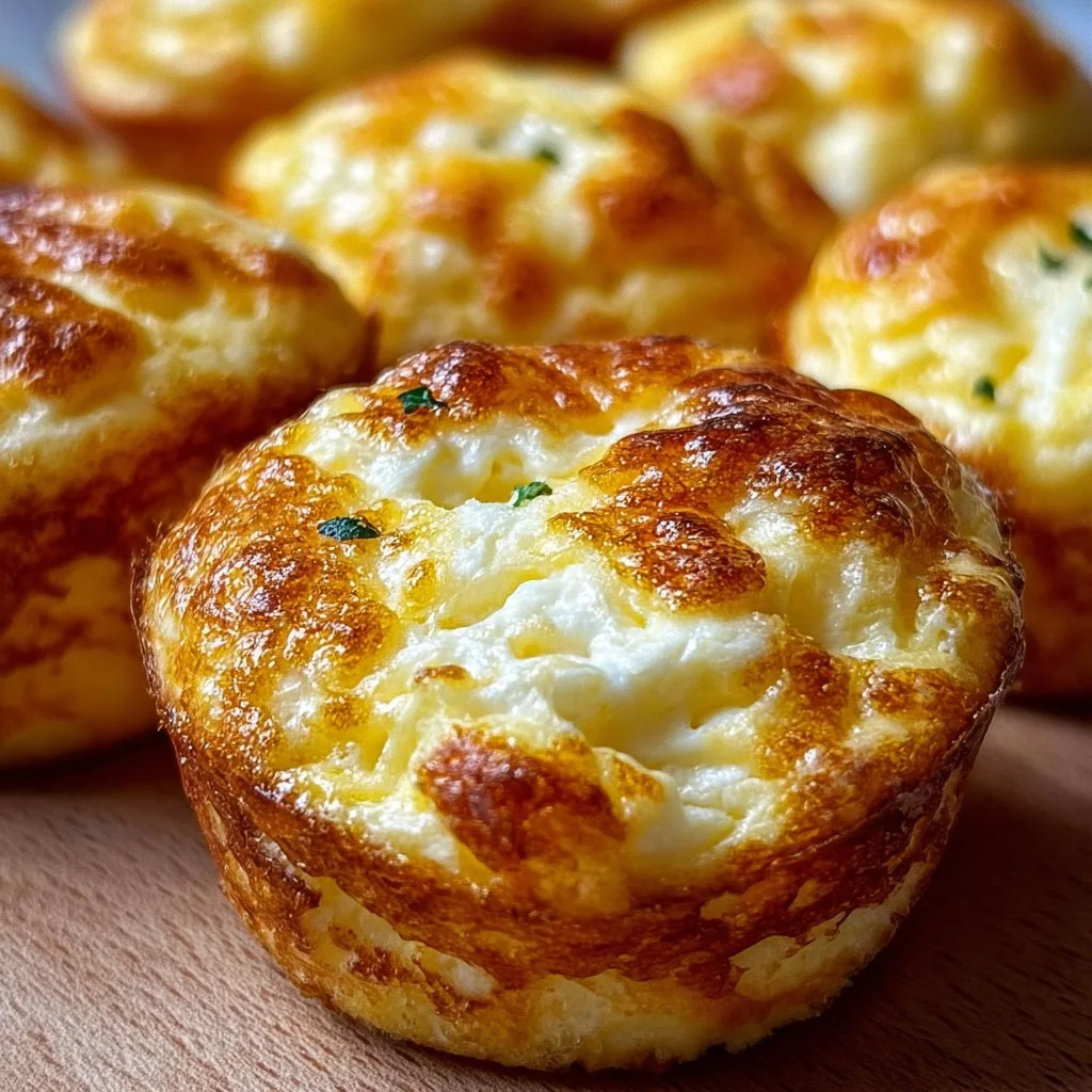 Fluffy Cottage Cheese Egg Muffins