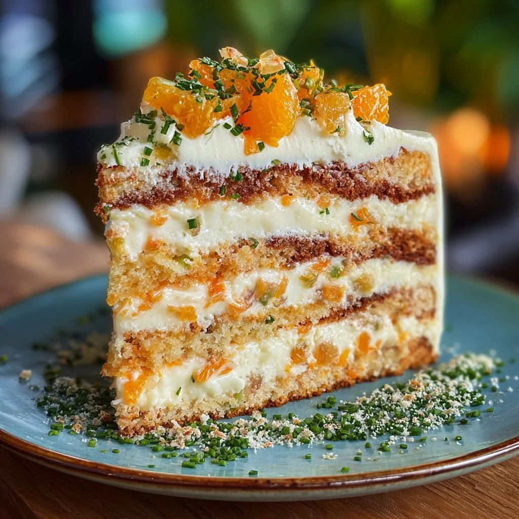 Hawaiian Carrot Pineapple Cake with tropical flavors and vibrant colors.