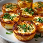 High-protein egg white bites for a healthy snack option