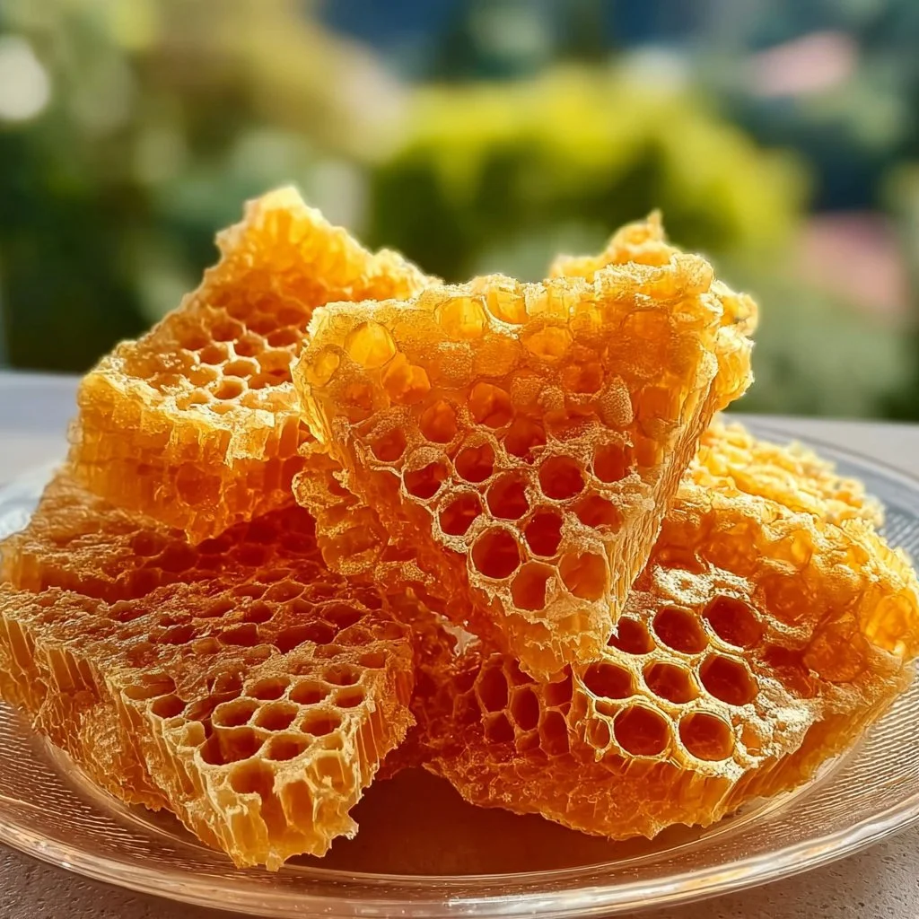 Easy homemade honeycomb candy recipe with a crunchy texture
