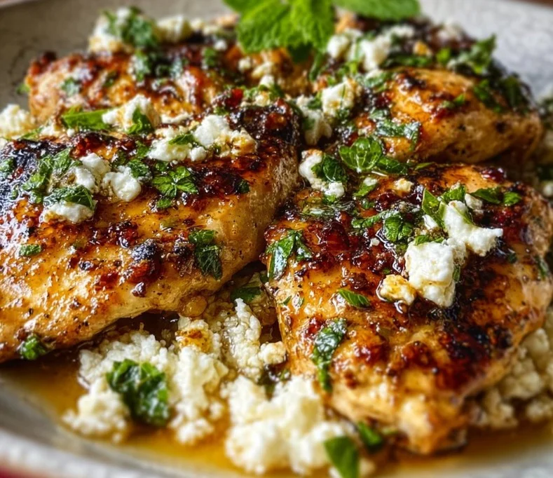 Hot Honey Feta Chicken