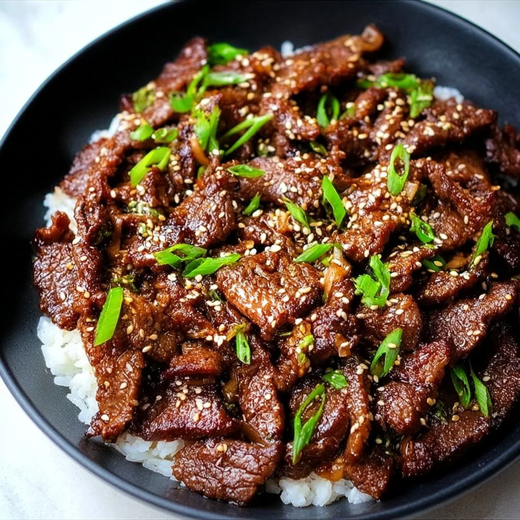 Korean BBQ Beef (Bulgogi)