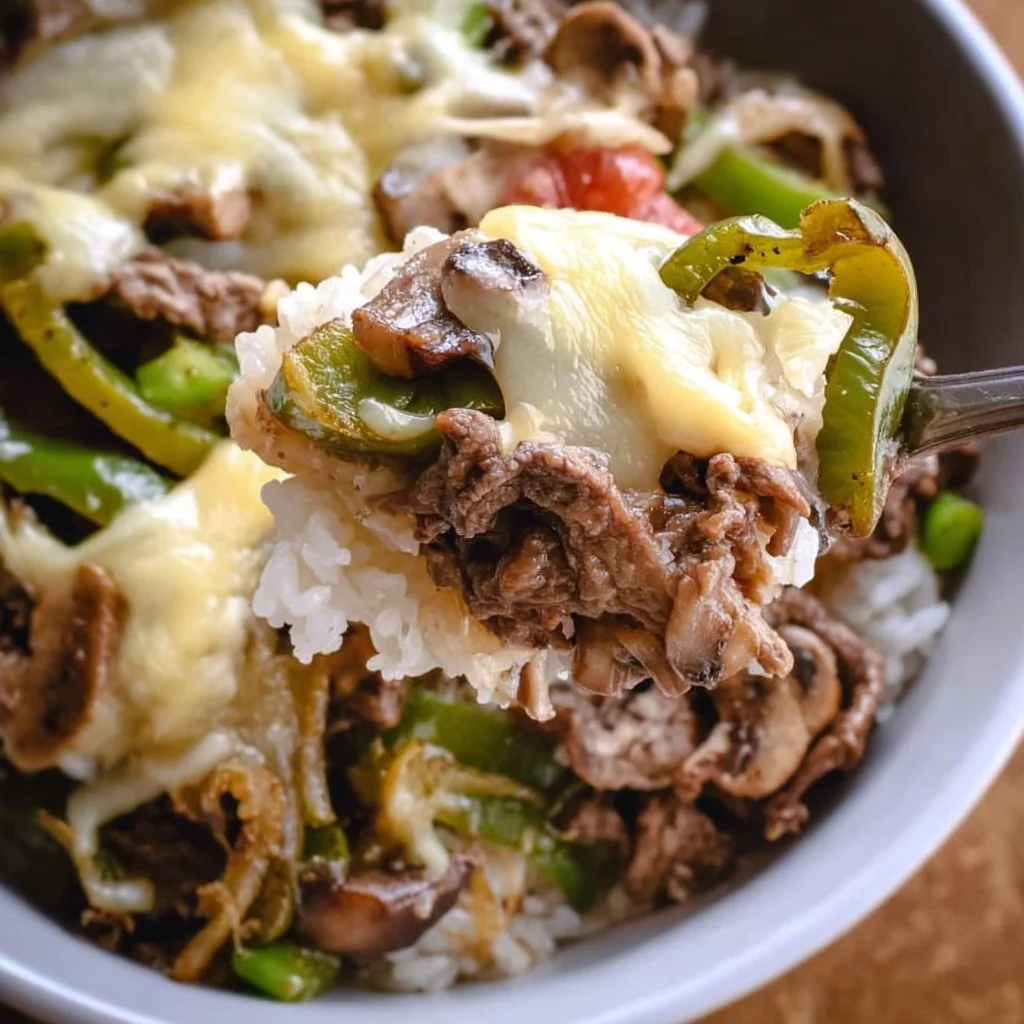 Philly Cheesesteak Bowls