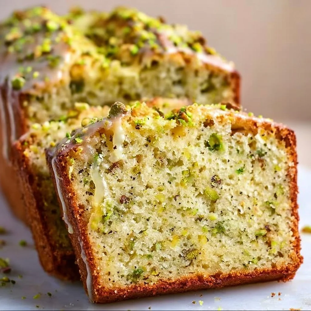 Pistachio Lemon Breakfast Bread