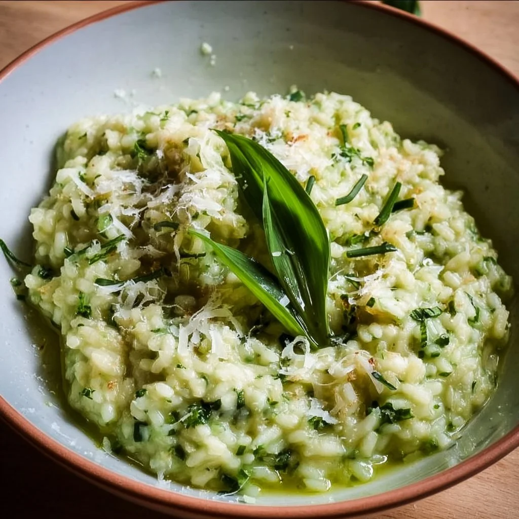 Wild Garlic Risotto