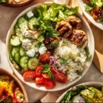 Fresh summer dinner recipes featuring vibrant ingredients and seasonal flavors