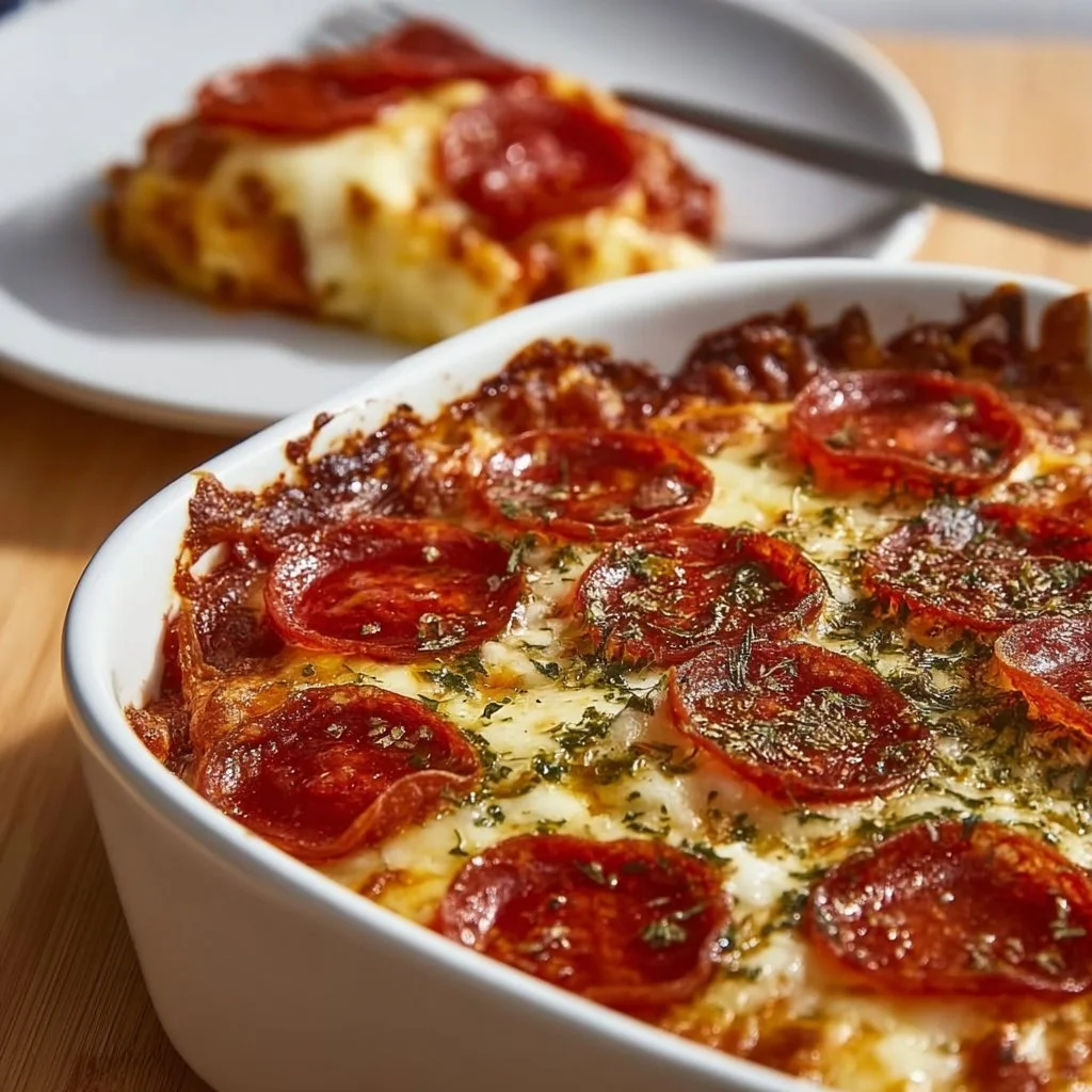Delicious homemade pizza topped with fresh ingredients ready to be served.