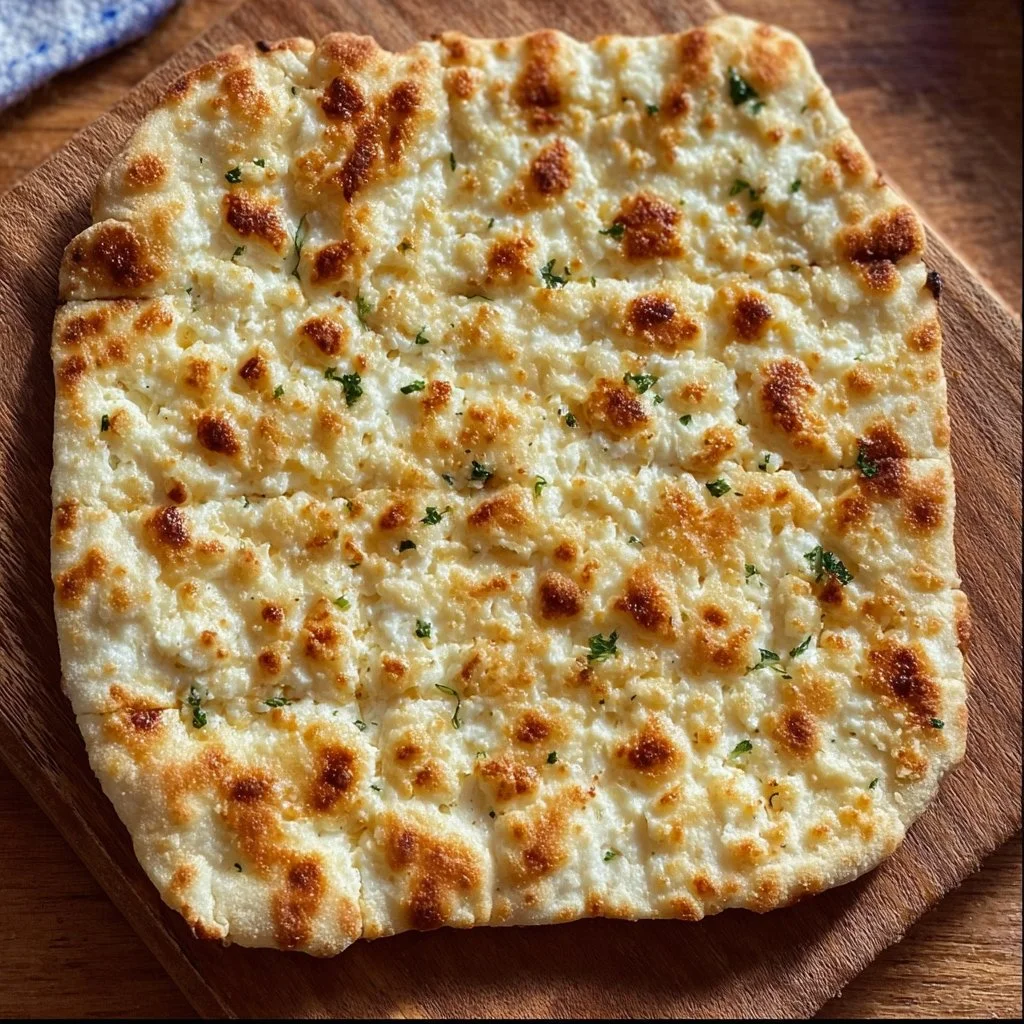 High Protein Cottage Cheese Flatbread