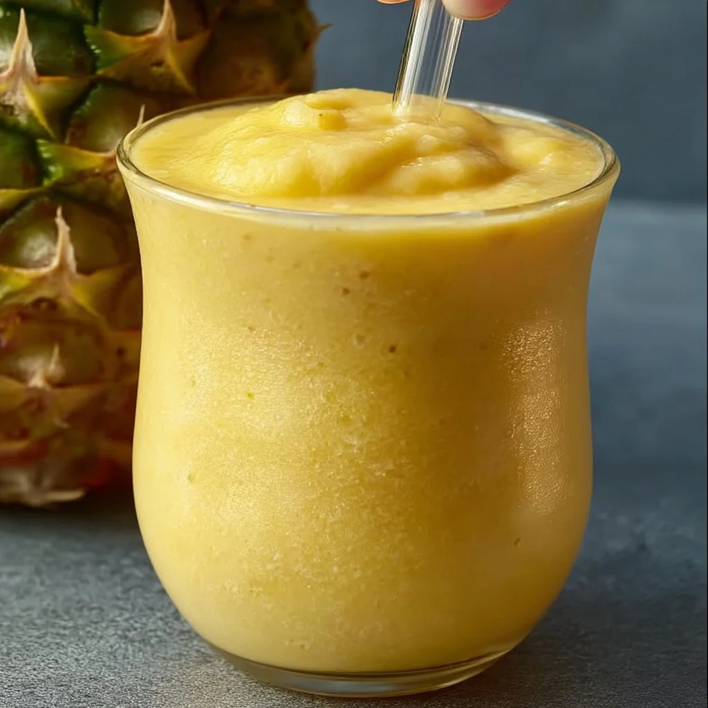 Homemade Pineapple Smoothie