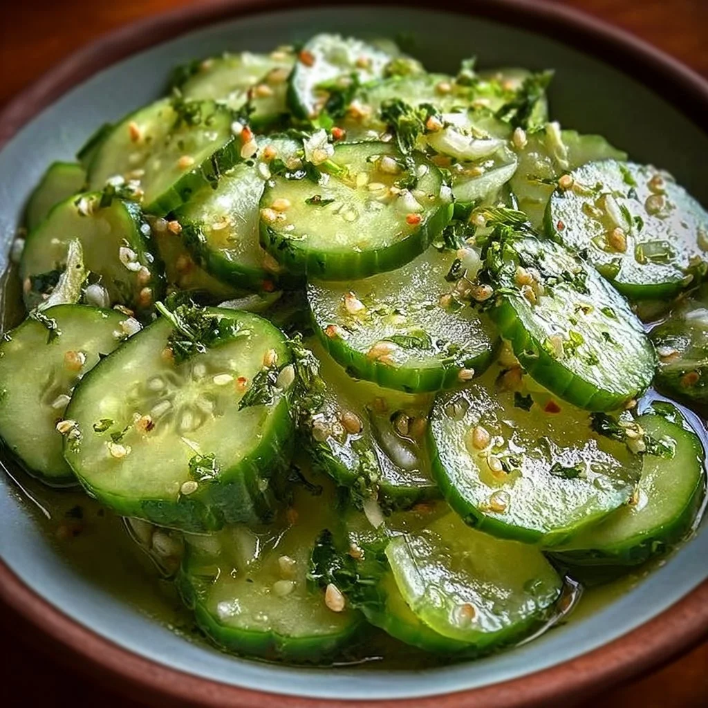Honey-Lime Cucumber Salad