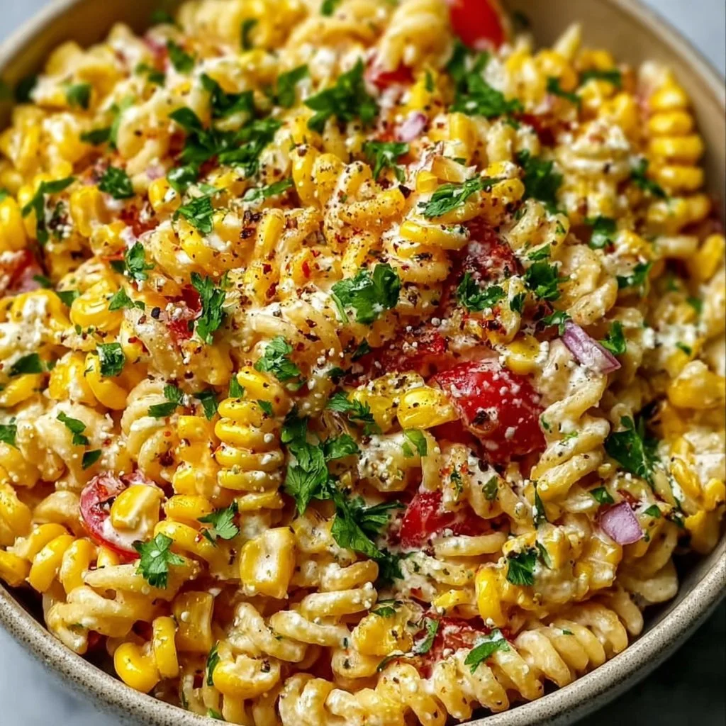 Mexican Street Corn Pasta Salad