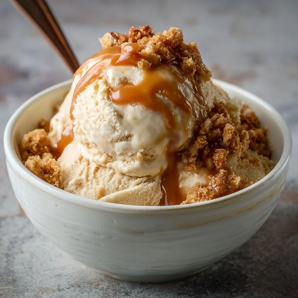 Ninja Creami Caramel Apple Crisp Sorbet