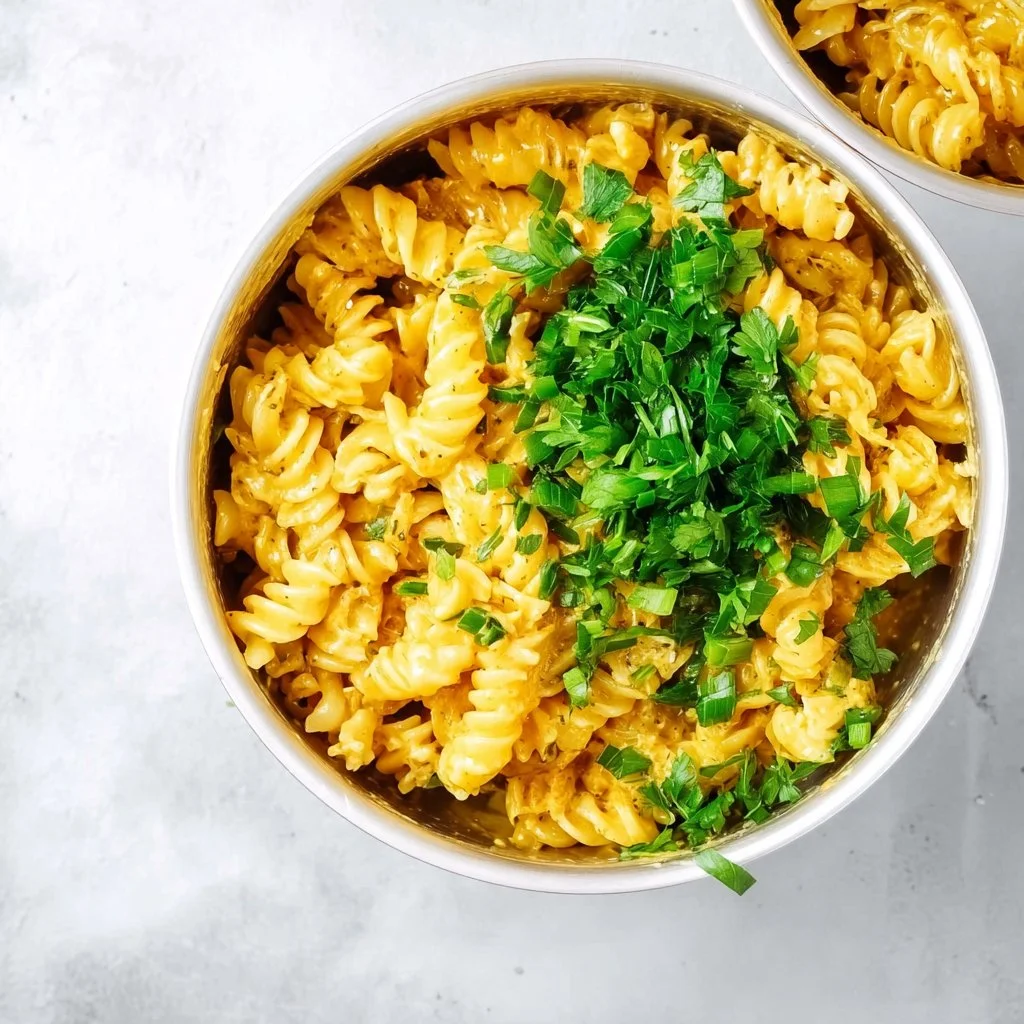 A serving of protein pasta topped with fresh vegetables and sauce