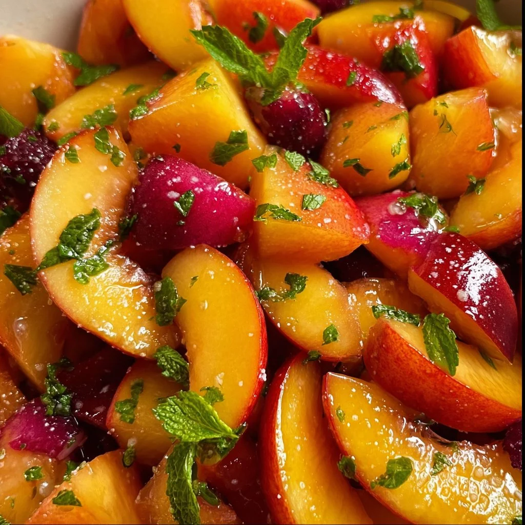 Refreshing Summer Peach Salad