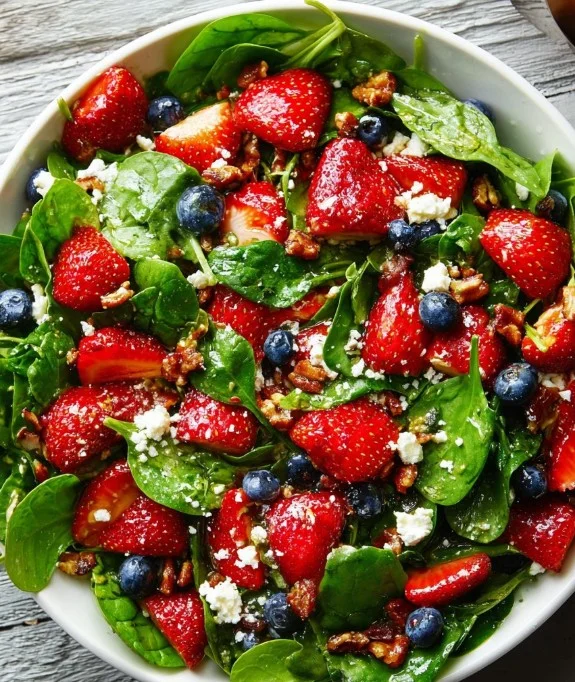 30-Minute Strawberry Spinach Salad