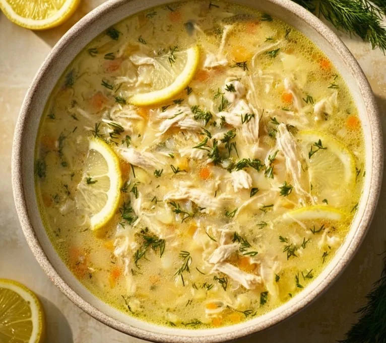 Avgolemono (Greek Lemon Chicken Soup)
