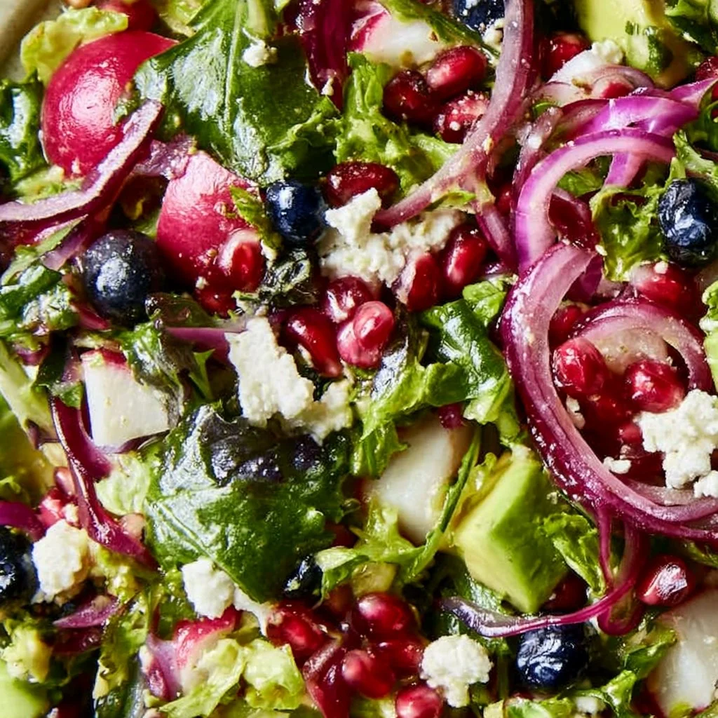 Blueberry Pistachio Spring Salad