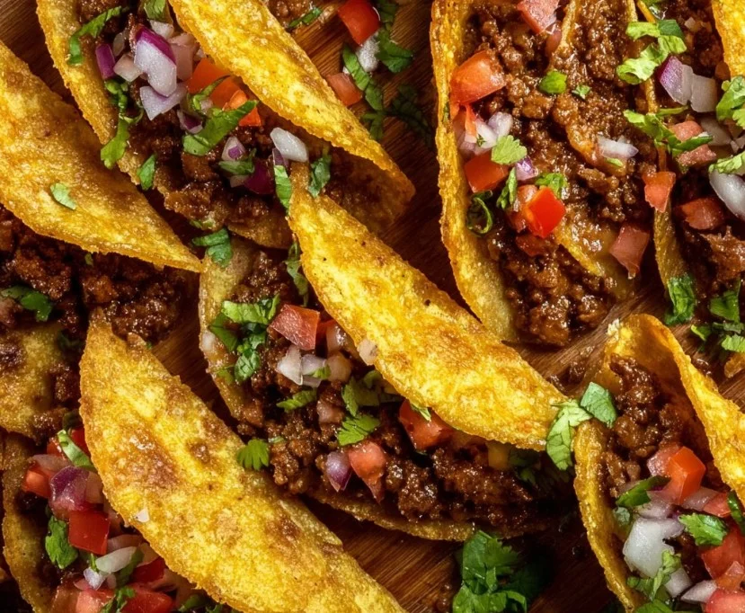 Crispy Ground Beef Tacos