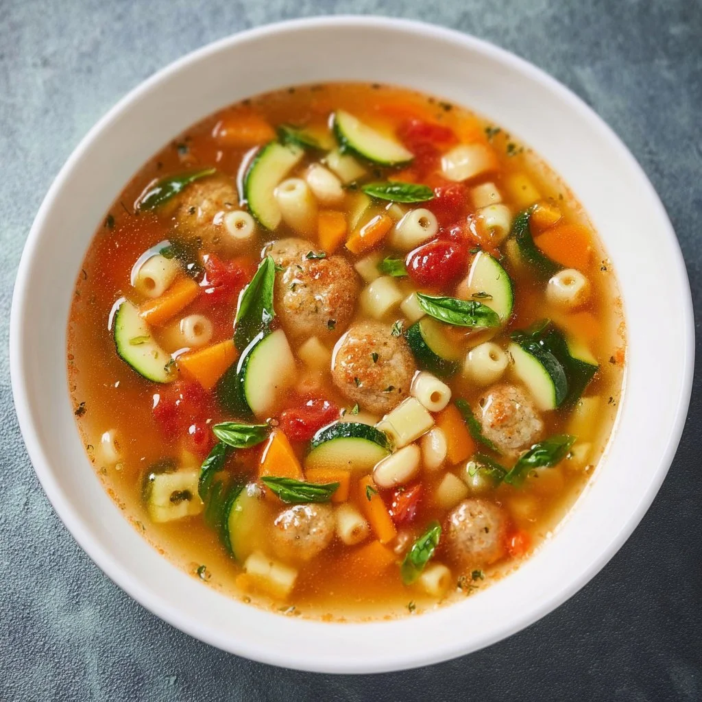 Easy Summer Minestrone Soup