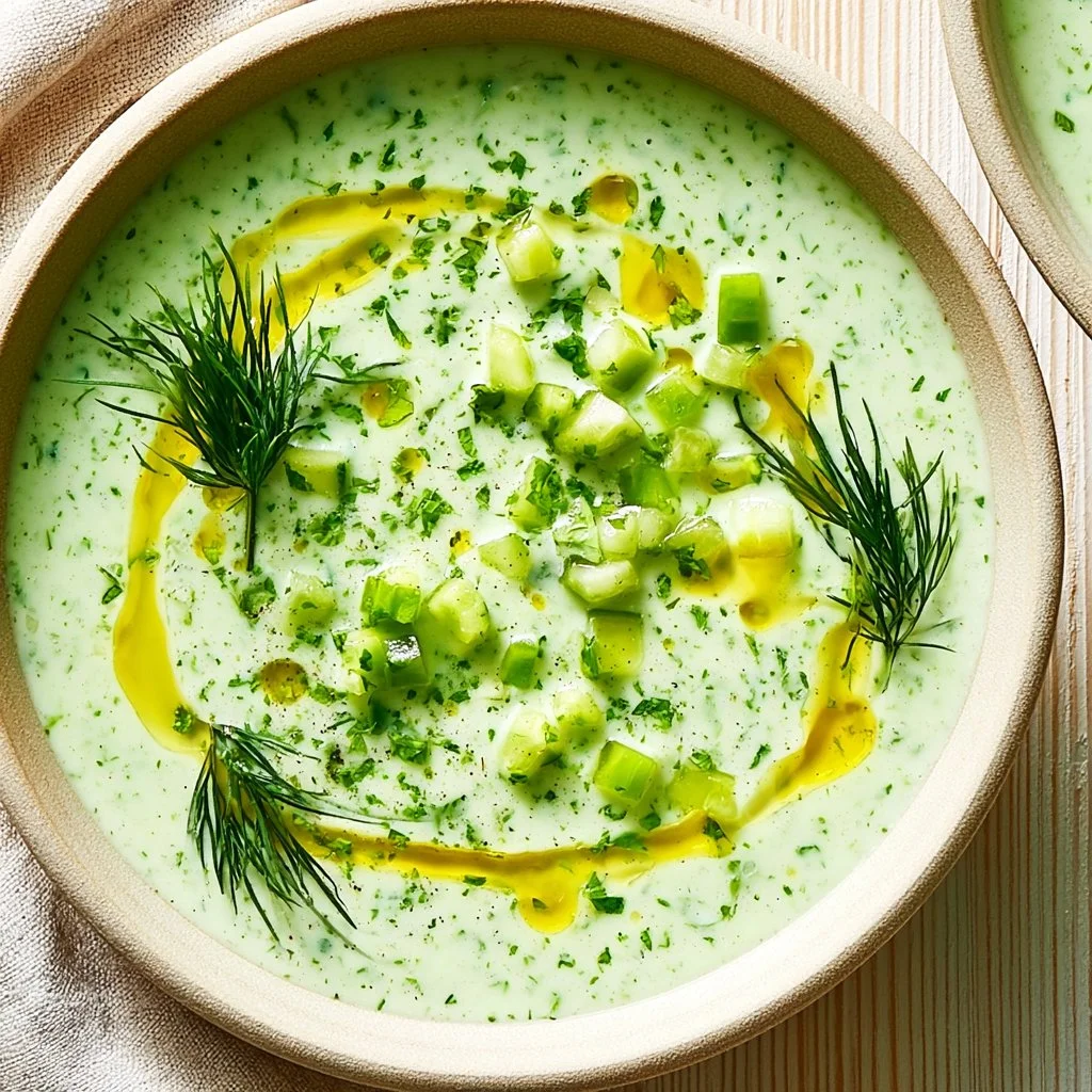 No-Cook Cucumber Gazpacho