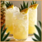 Colorful non-alcoholic and smoothie drink recipes in fresh ingredients