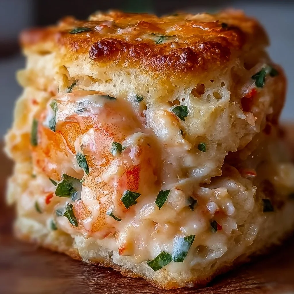Shrimp Crab Biscuit Melts