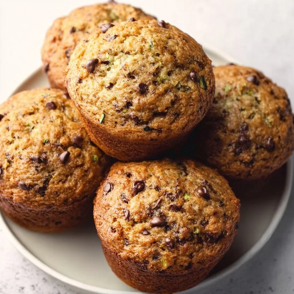 The Best Chocolate Chip Zucchini Muffins