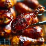Juicy baked chicken drumsticks seasoned to perfection