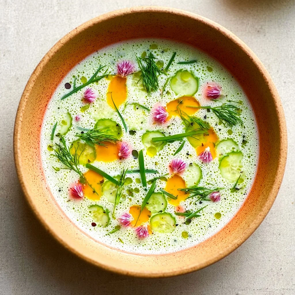 No-Cook Cucumber Gazpacho